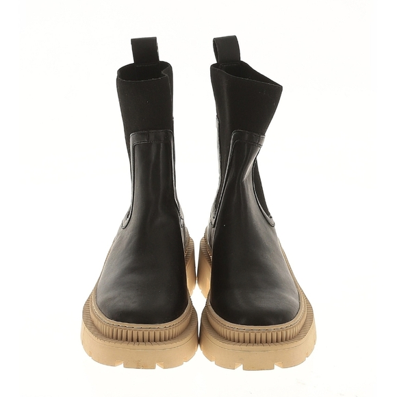 Black and Tan Boots - Picture 2 of 2